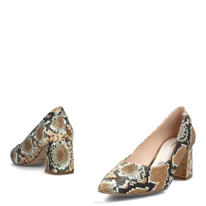 Menbur kvinnor beige bonacardo casual chic sko 608J3353