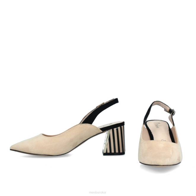 Menbur kvinnor beige bonavicina casual chic sko 608J227