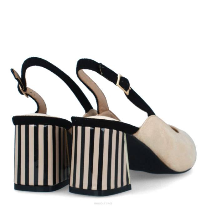 Menbur kvinnor beige bonavicina casual chic sko 608J227