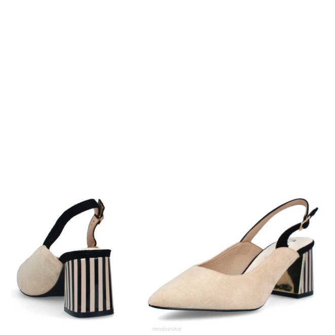 Menbur kvinnor beige bonavicina casual chic sko 608J227