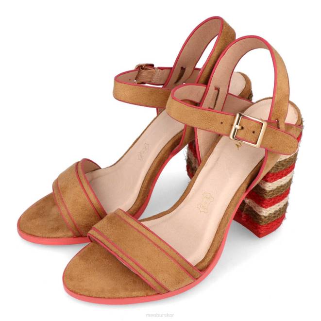 Menbur kvinnor beige bonavigo casual chic sko 608J488