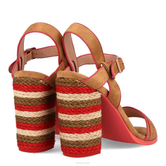 Menbur kvinnor beige bonavigo casual chic sko 608J488