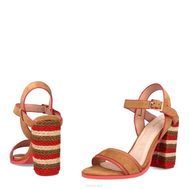 Menbur kvinnor beige bonavigo casual chic sko 608J488