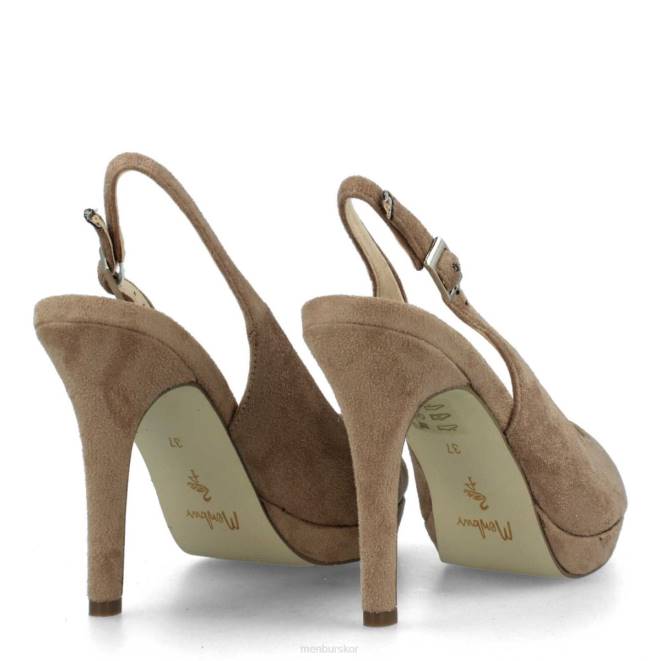 Menbur kvinnor beige busana casual chic sko 608J3198