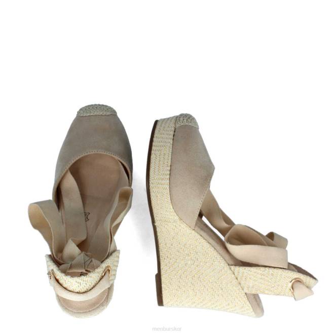 Menbur kvinnor beige campiano casual chic sko 608J3225