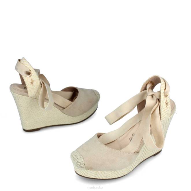 Menbur kvinnor beige campiano casual chic sko 608J3225