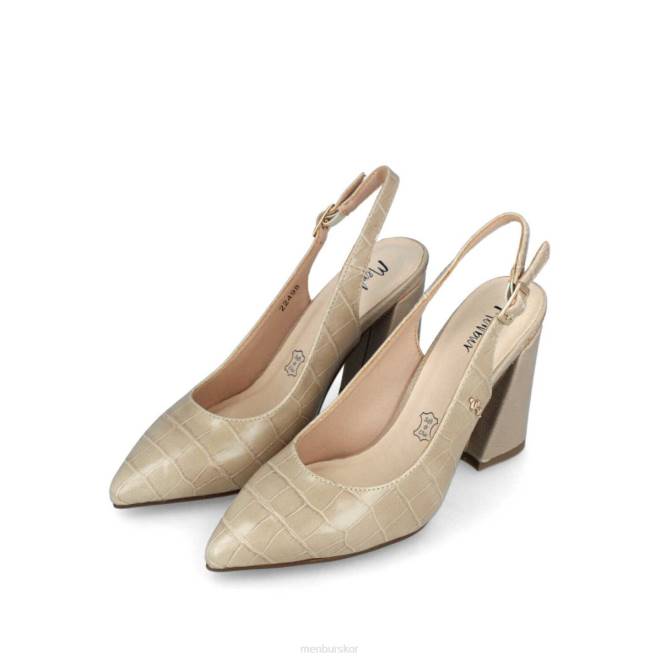 Menbur kvinnor beige campof casual chic sko 608J3141