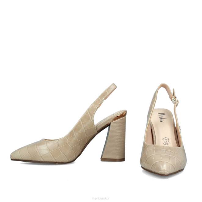Menbur kvinnor beige campof casual chic sko 608J3141