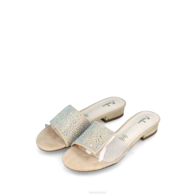 Menbur kvinnor beige campoformio casual chic sko 608J3556