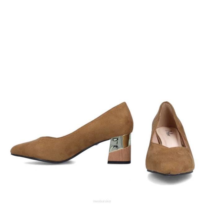 Menbur kvinnor beige caprone casual chic sko 608J3394