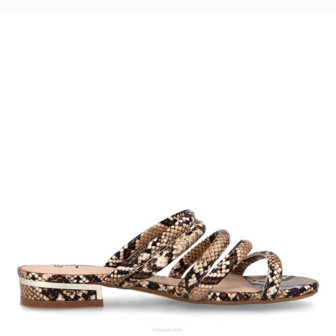 Menbur kvinnor beige castello casual chic sko 608J3180