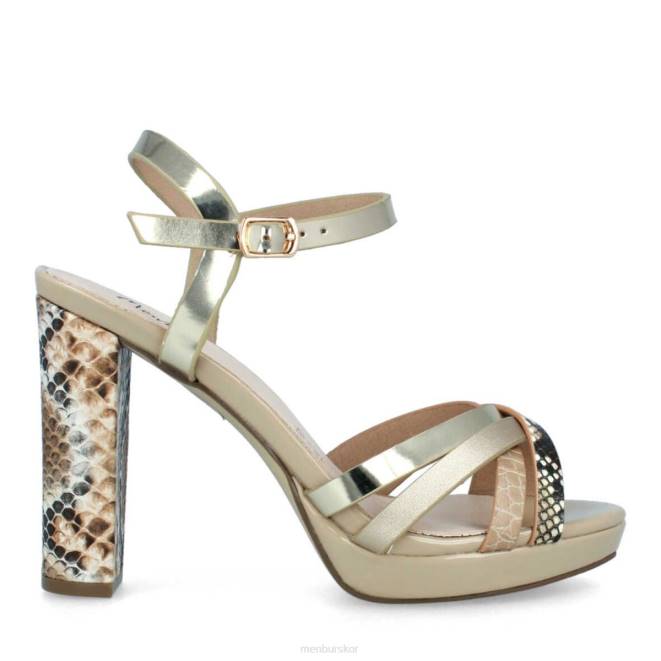 Menbur kvinnor beige cataldo casual chic sko 608J348