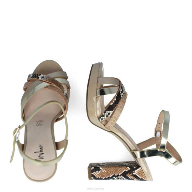 Menbur kvinnor beige cataldo casual chic sko 608J348