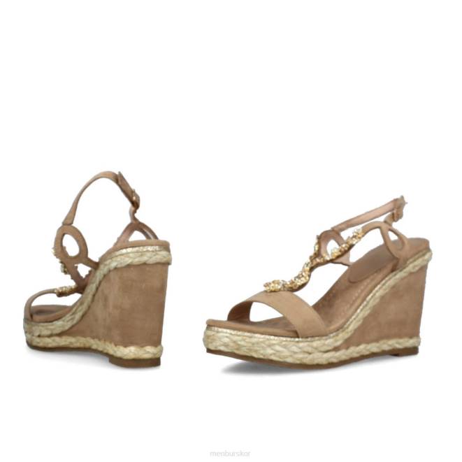 Menbur kvinnor beige ceppaloni casual chic sko 608J3044