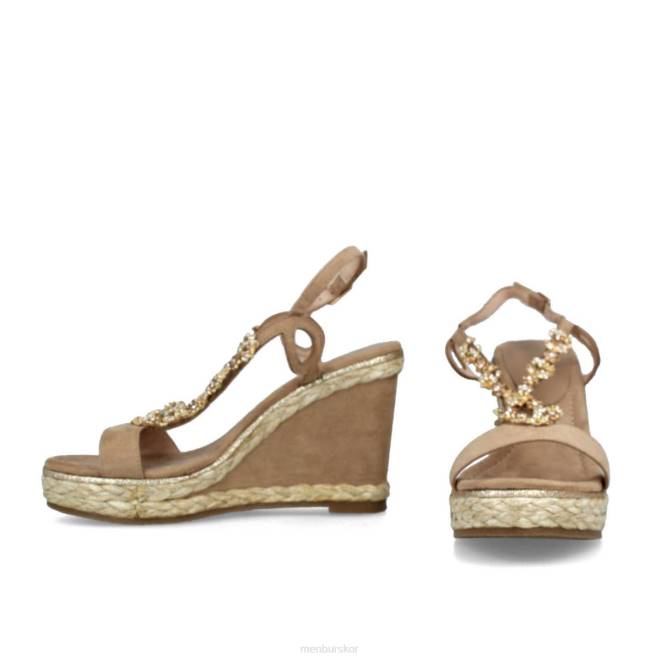 Menbur kvinnor beige ceppaloni casual chic sko 608J3044