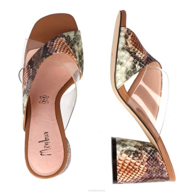 Menbur kvinnor beige dogana casual chic sko 608J3215