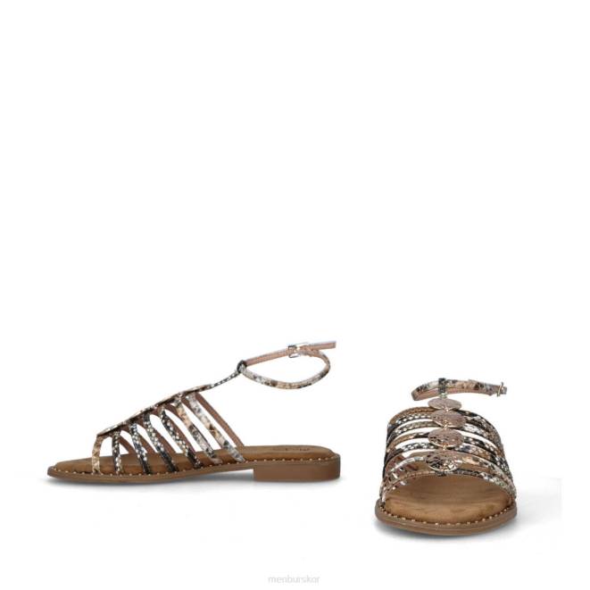 Menbur kvinnor beige friluftsbad casual chic sko 608J3169