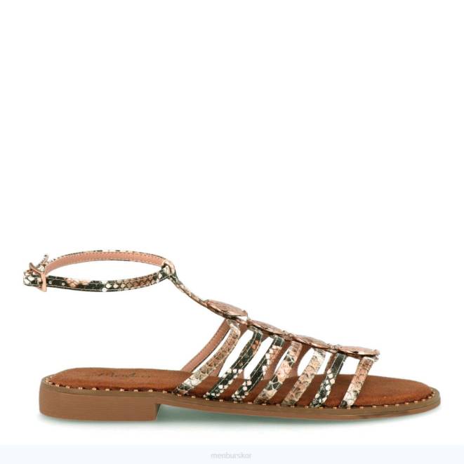 Menbur kvinnor beige friluftsbad casual chic sko 608J3169