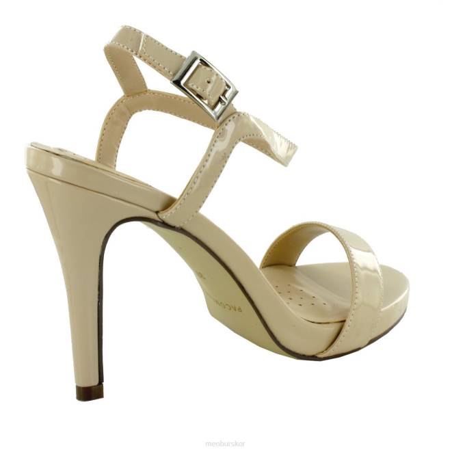 Menbur kvinnor beige italia3 casual chic sko 608J3289