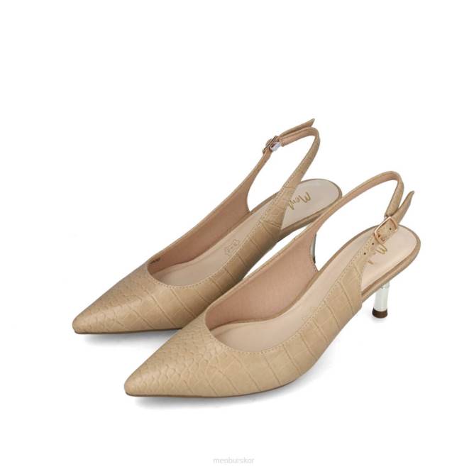 Menbur kvinnor beige lacerta casual chic sko 608J2978