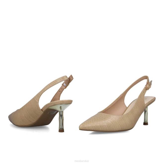 Menbur kvinnor beige lacerta casual chic sko 608J2978