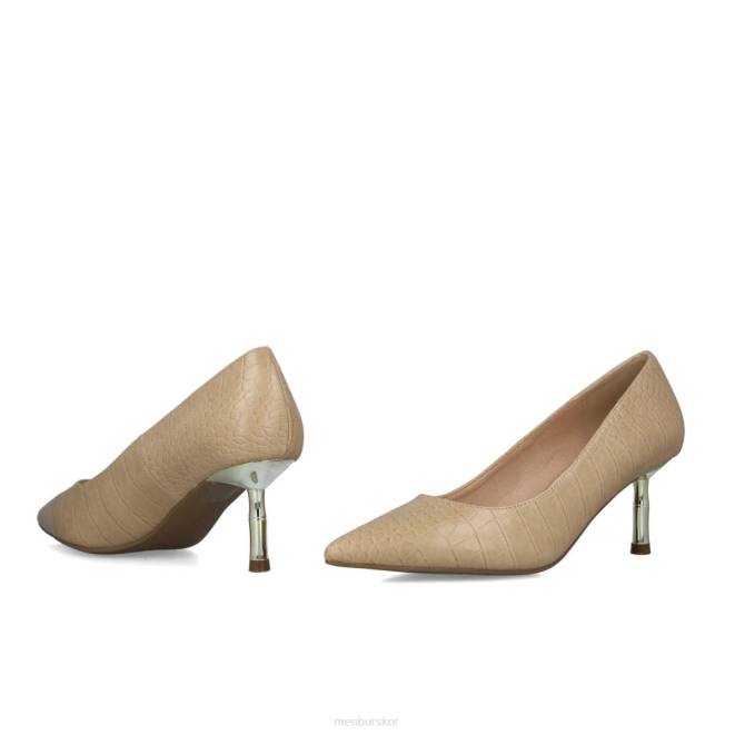 Menbur kvinnor beige lacerta casual chic sko 608J2984