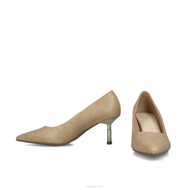 Menbur kvinnor beige lacerta casual chic sko 608J2984