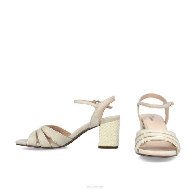 Menbur kvinnor beige ligur casual chic sko 608J264