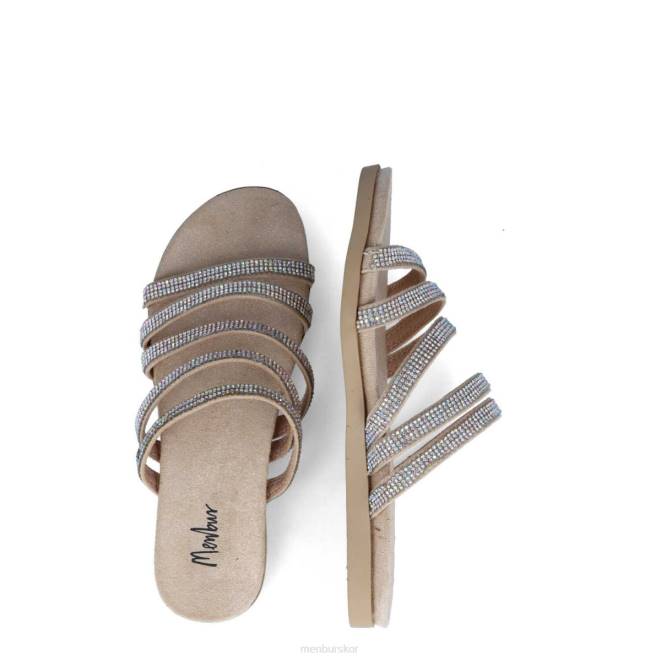 Menbur kvinnor beige lorino casual chic sko 608J3183