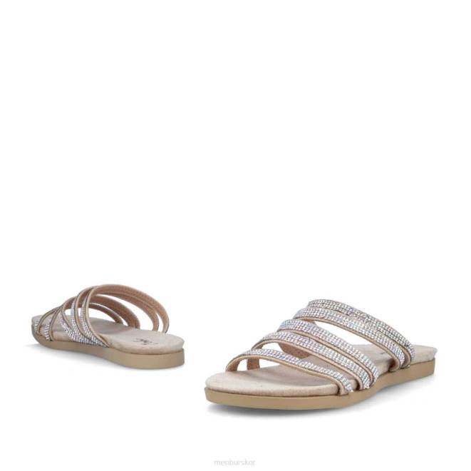 Menbur kvinnor beige lorino casual chic sko 608J3183