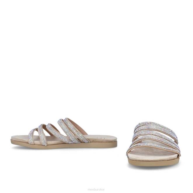 Menbur kvinnor beige lorino casual chic sko 608J3183