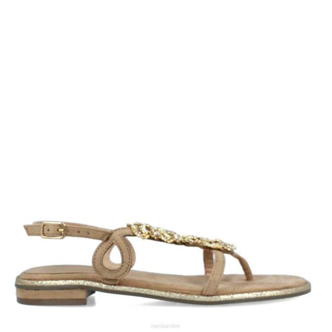 Menbur kvinnor beige novarese casual chic sko 608J234