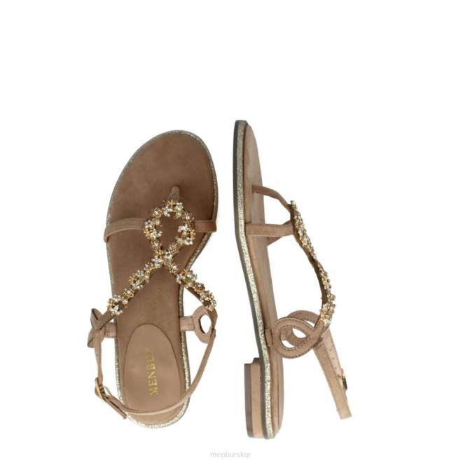 Menbur kvinnor beige novarese casual chic sko 608J234