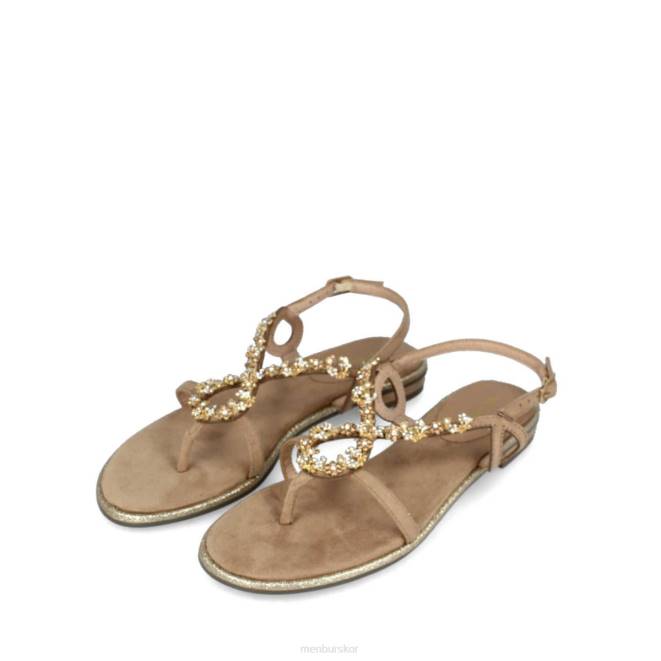 Menbur kvinnor beige novarese casual chic sko 608J234