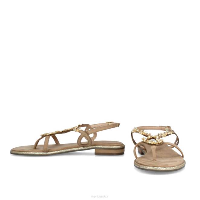 Menbur kvinnor beige novarese casual chic sko 608J234