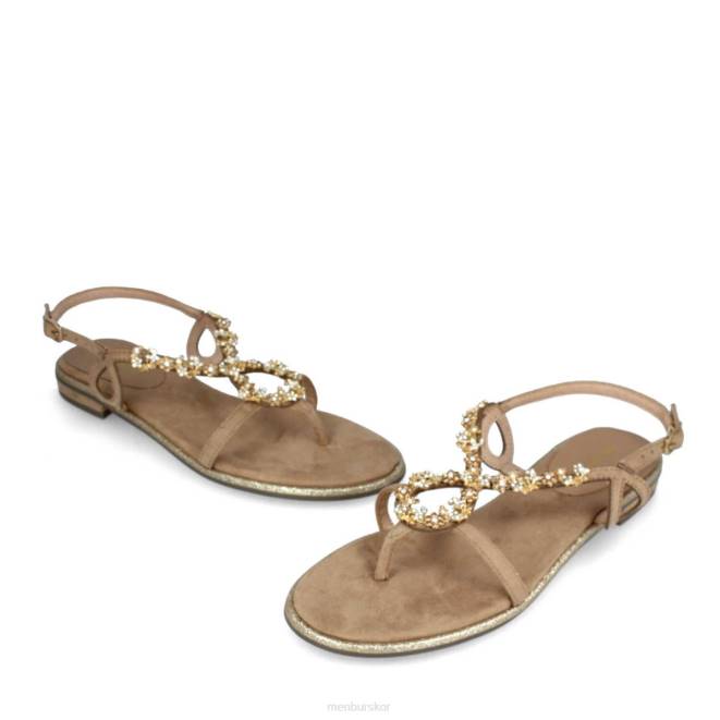 Menbur kvinnor beige novarese casual chic sko 608J234