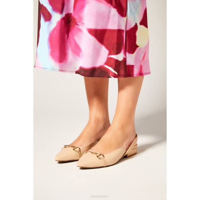 Menbur kvinnor beige oktaner casual chic sko 608J2946