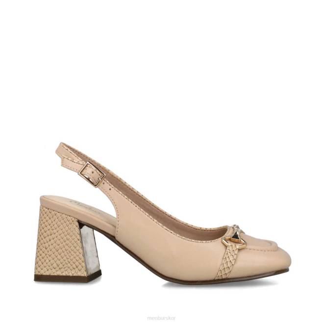 Menbur kvinnor beige oktaner casual chic sko 608J3004