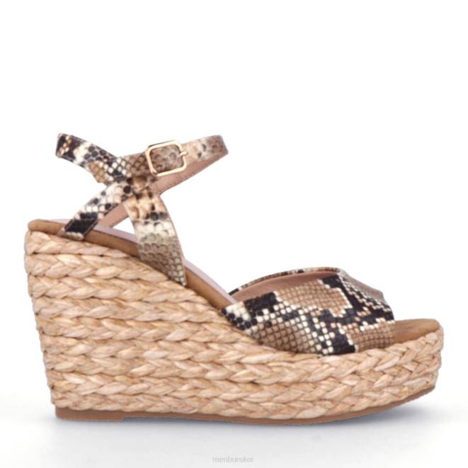 Menbur kvinnor beige parini casual chic sko 608J3189