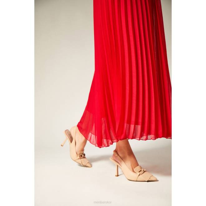 Menbur kvinnor beige sextaner casual chic sko 608J2967