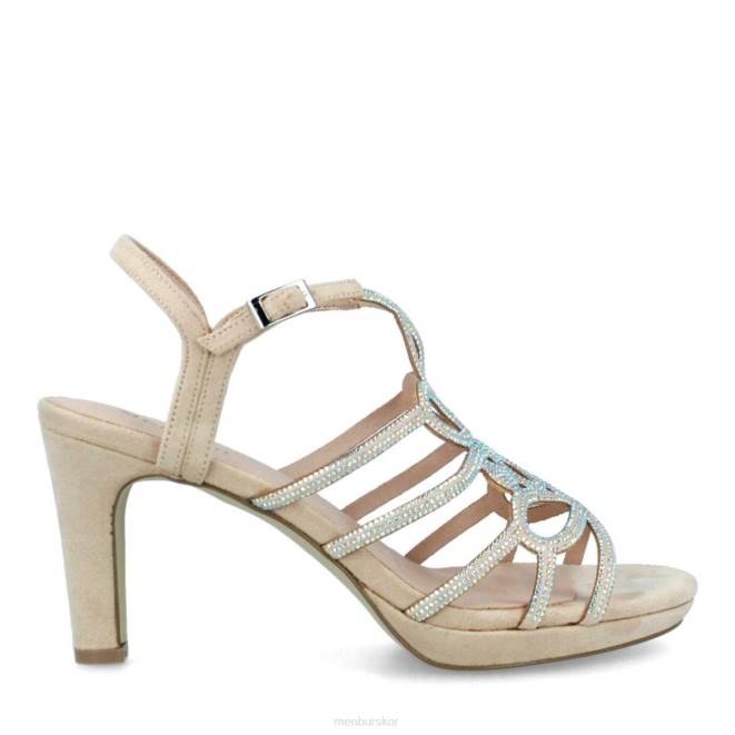 Menbur kvinnor beige solferino casual chic sko 608J3307