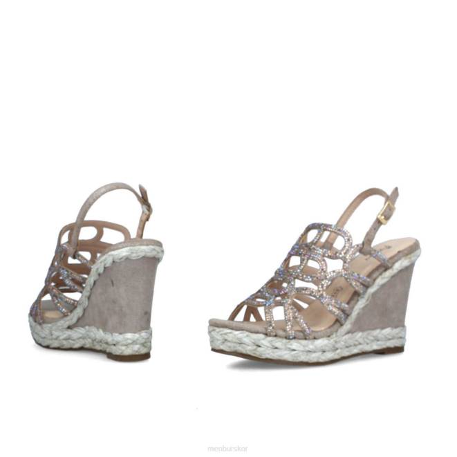 Menbur kvinnor brun airola casual chic sko 608J3039