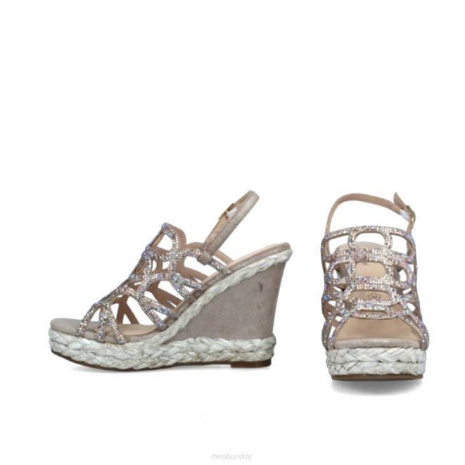 Menbur kvinnor brun airola casual chic sko 608J3039