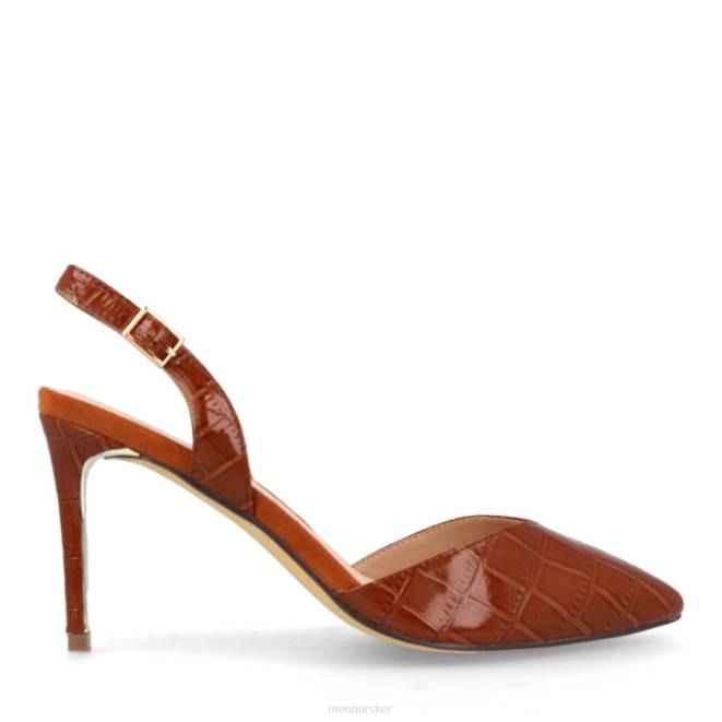 Menbur kvinnor brun baricella casual chic sko 608J3351