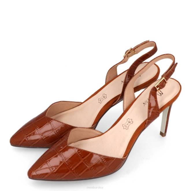 Menbur kvinnor brun baricella casual chic sko 608J3351