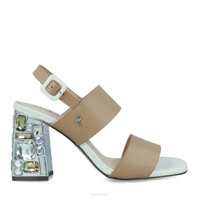 Menbur kvinnor brun brindisi casual chic sko 608J248