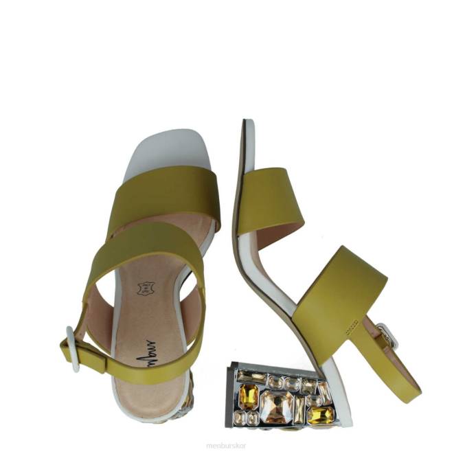 Menbur kvinnor brun brindisi casual chic sko 608J3096