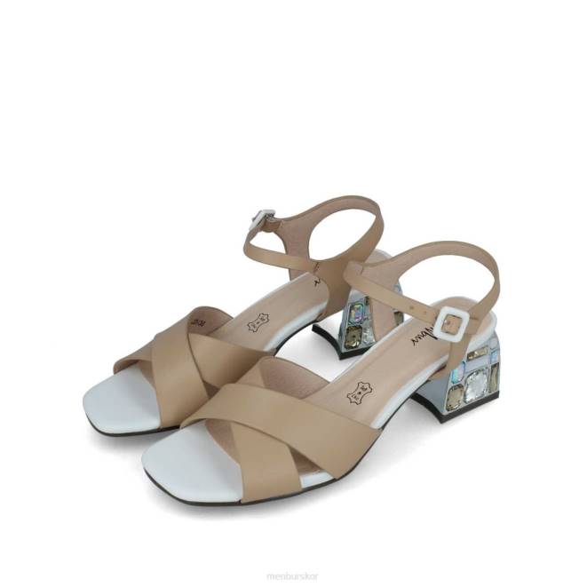 Menbur kvinnor brun brirus casual chic sko 608J263