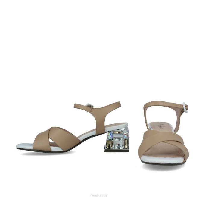 Menbur kvinnor brun brirus casual chic sko 608J263