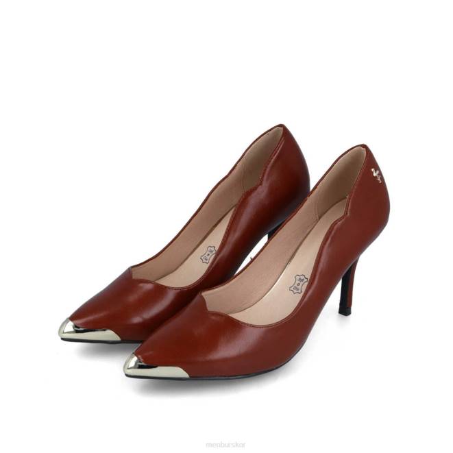 Menbur kvinnor brun calari casual chic sko 608J3373